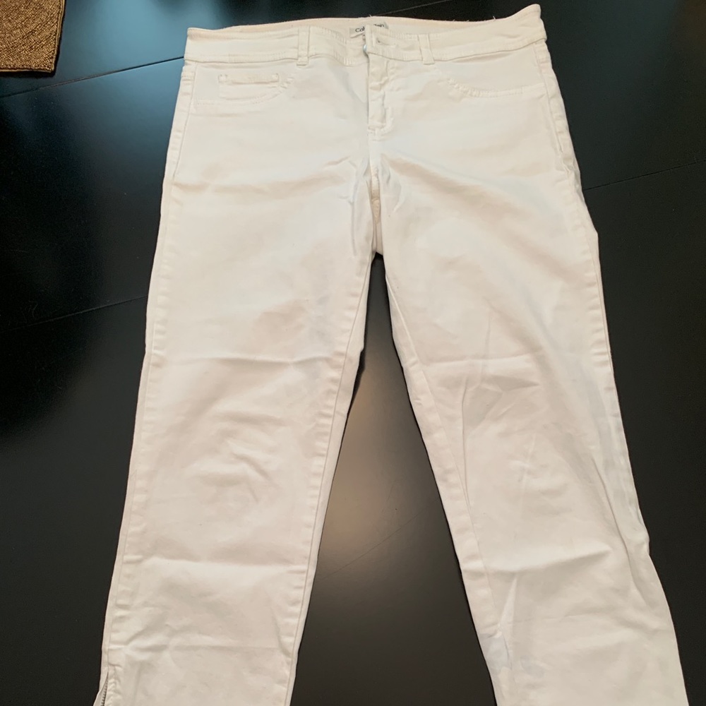 Calvin Klein white pants size 8.